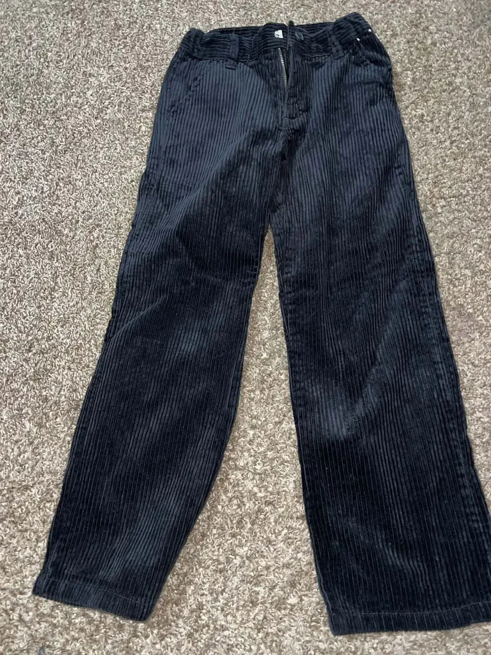 Gymboree Boys Black Corduroy Pants Size 7